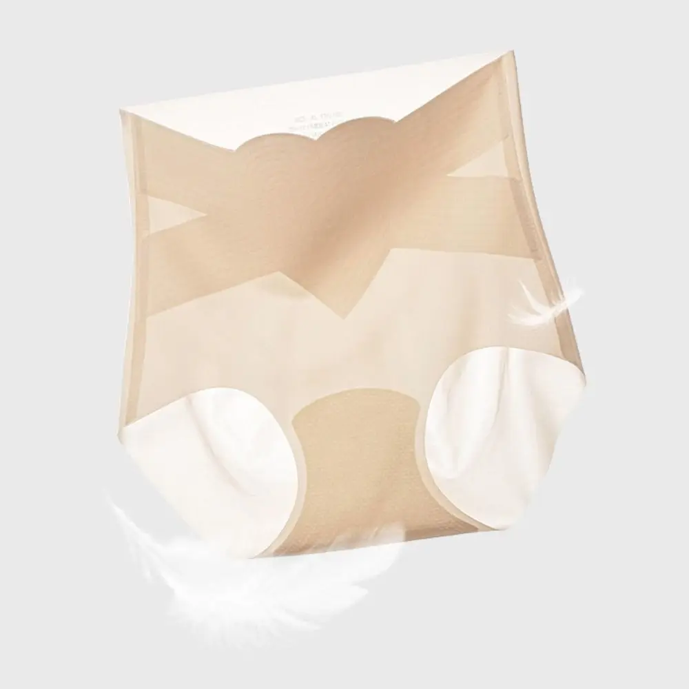 

Ultra-thin Postpartum Body Shaper High Waist Ice Silk Butt Lifter Briefs Lingerie Belly Contracting Tummy Control Underwear
