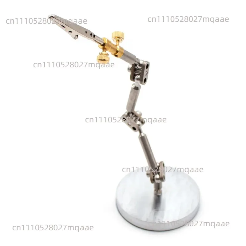 Stop Motion Animation Stand Stainless Steel Articulated Armature Puppet Prop Shooting All-Metal Fixture with 5pcs Head
