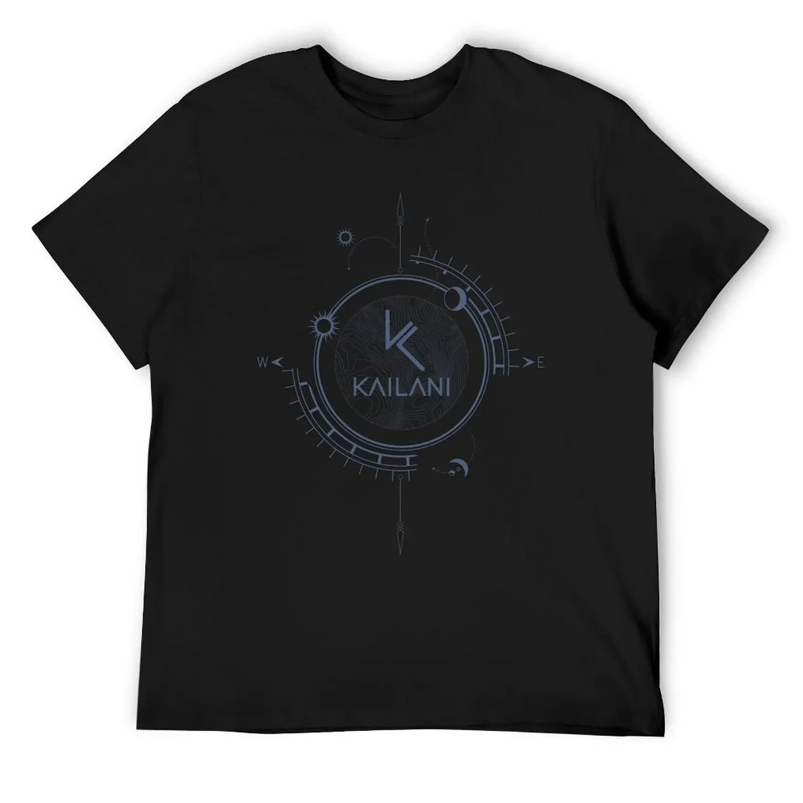 Compass N°2 Kailani Blue s/light - Textiles T-Shirt customs anime tshirt vintage clothes mens graphic t-shirts anime