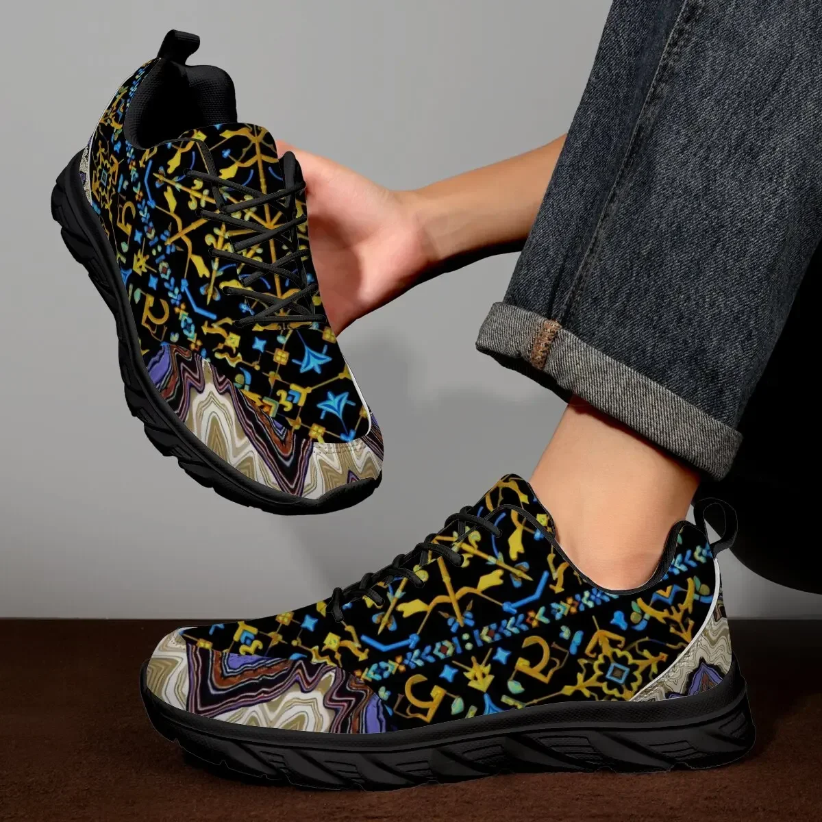 

Fashionable Christmas Men's Shoes Mens Running Shoes Sports Shoes Casual Shoe Outdoor Walking Training Shoes Flats Mens Sneakers