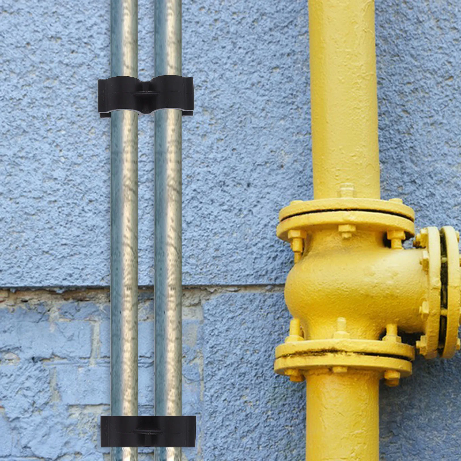 12 قطعة مشابك أنابيب مزدوجة 25 مللي متر موصلات عمود الرف لمستودع سوبر ماركت رف الربط وصلة أنبوبية متينة #4