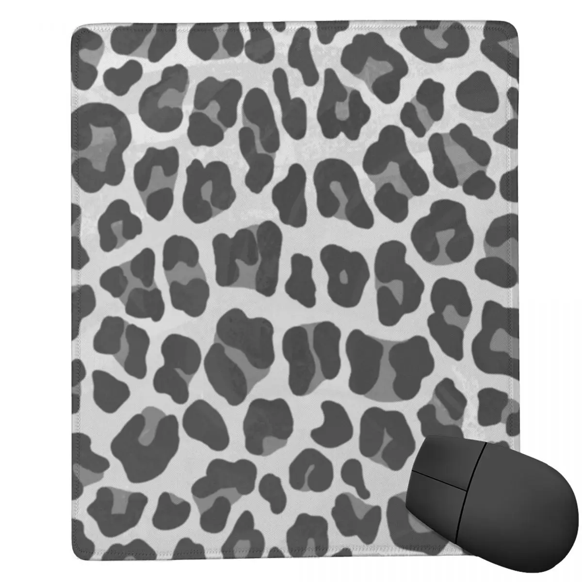 Leopard Print 7x9 in 22x18 cm Mouse Pad Computer Keyboard Mouse Mat Gaming PC Laptop Desk Mat Office Accessories Table Mats