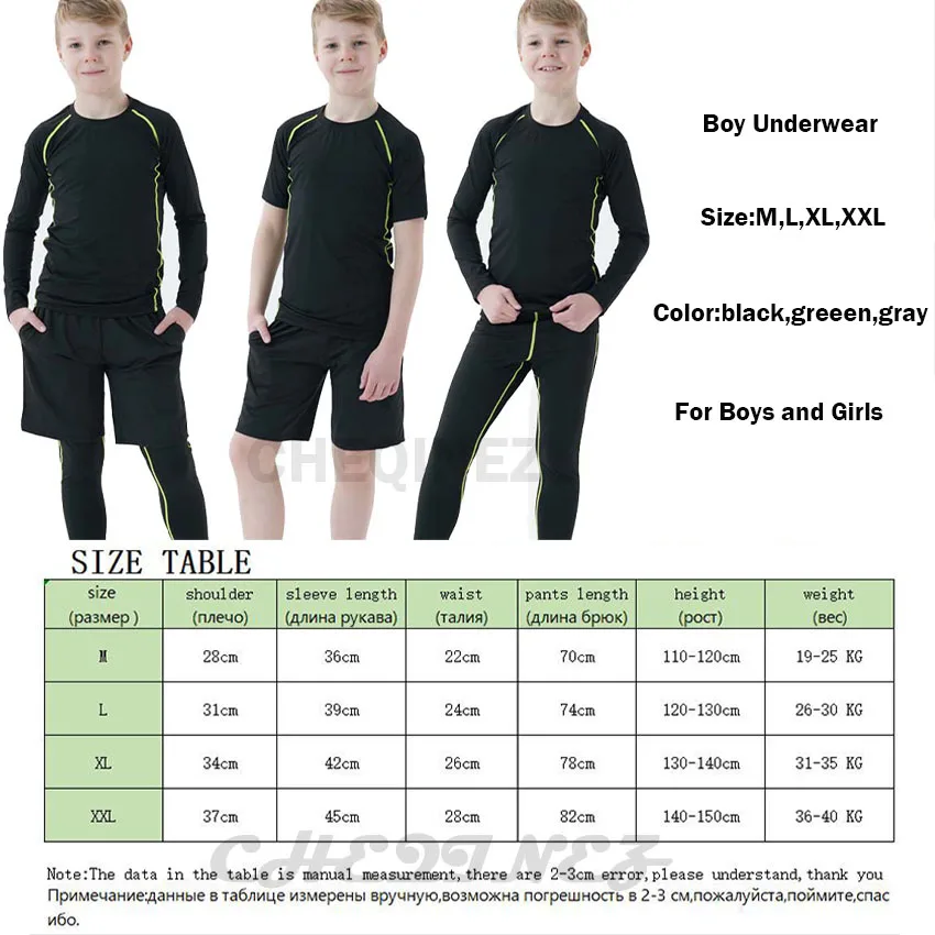 Children Winter Thermal Underwear Set Plus Velvet Warm Thermo Underwear Masculino Long Johns Boy Girls Lucky Johns Fitness Tops