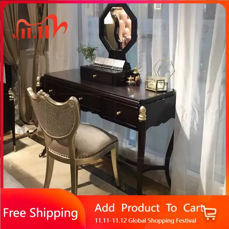 

Magazine Girl Drawers Dresser Bedroom Box Modern Luxury Dressing Table Living Room Compact Mesa De Maquillaje Trendy Furniture