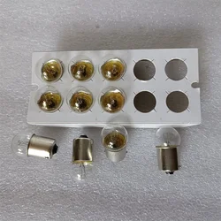 10Pcs 1156 BA15S 48V 56V 10W Toyota Back Up Light Bulb Nichiyu TCM Forklift Backup Lamp Komatsu Reverse Bulb 48 56 Volt