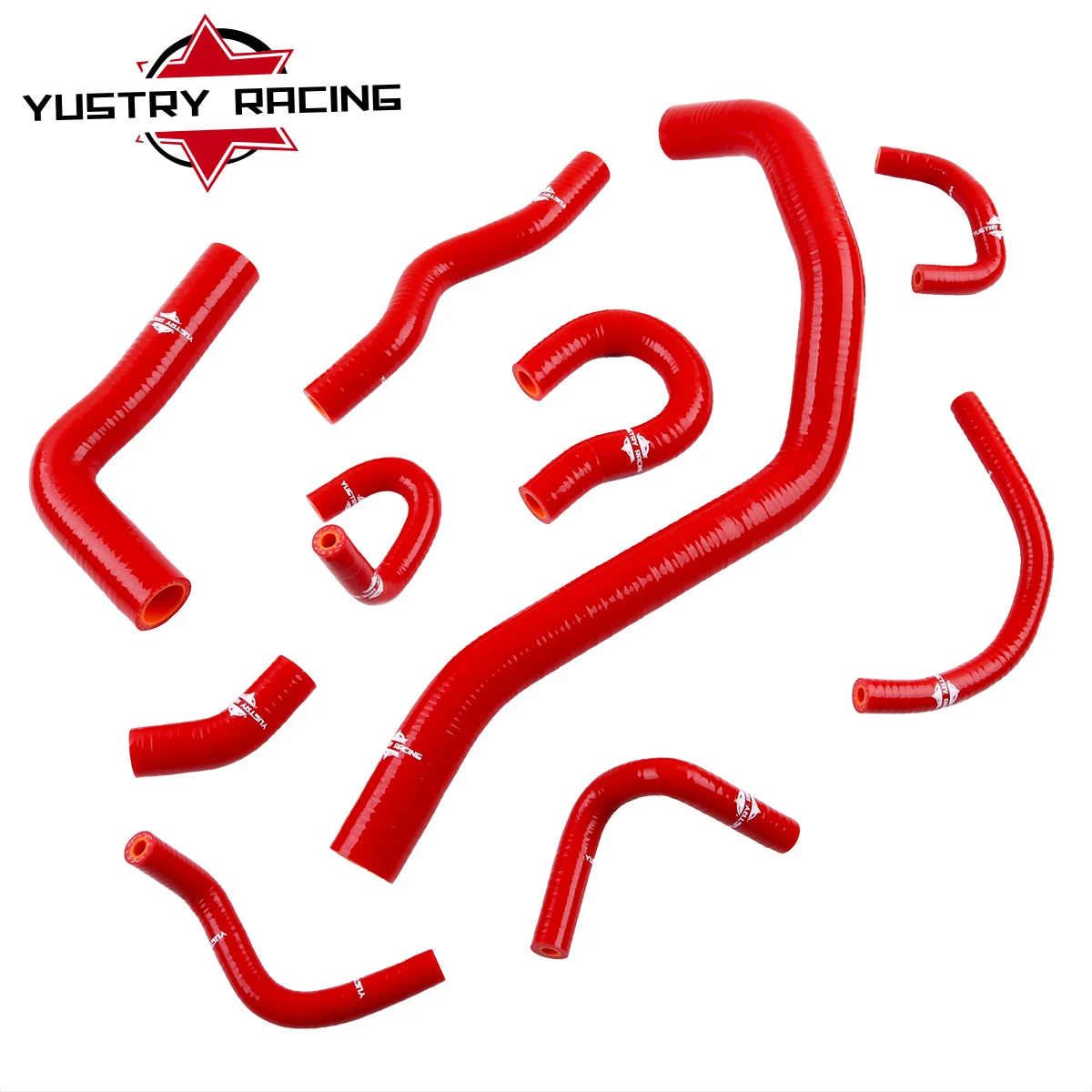 

10pcs Silicone Coolant Radiator Hose Kit for 1988-1991 Honda Civic CRX D15 D16 EE ED 1989 1990