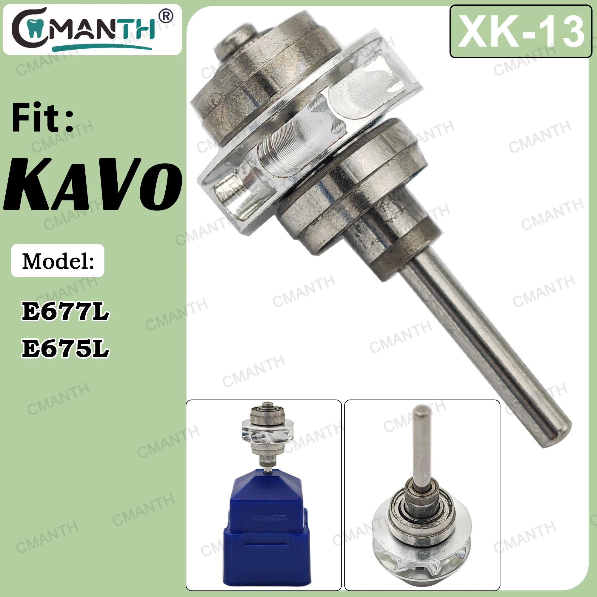 

Dental Turbine Cartridge Air Rotor Ceramic Bearing Cartridge For KAVO E677L-E675L High Speed Handpiece Dentistry Accessories