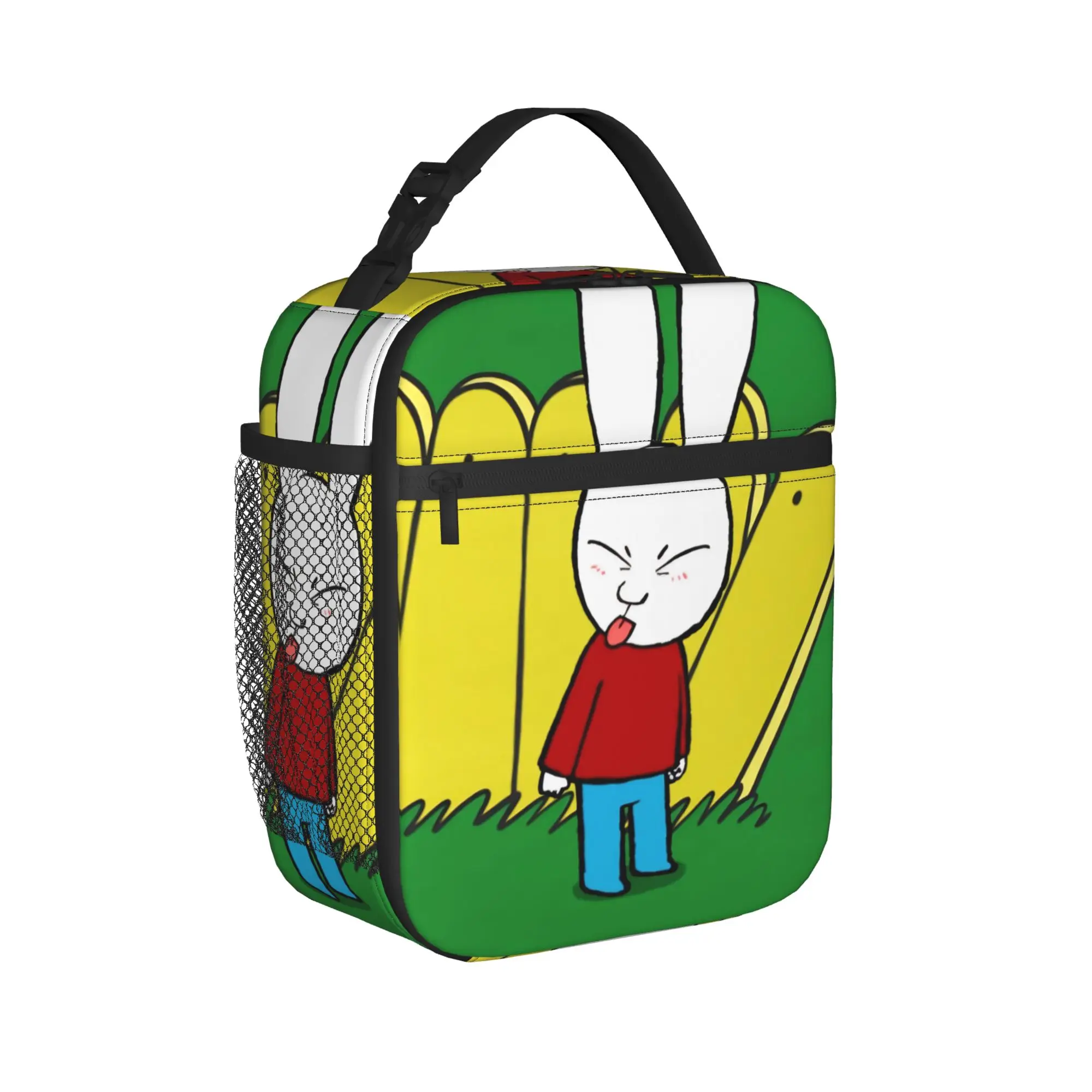 Simon Super Rabbit Thermal Insulated Lunch Bag for Travel  Reusable Bento Box Men Women Thermal Cooler Lunch Boxes