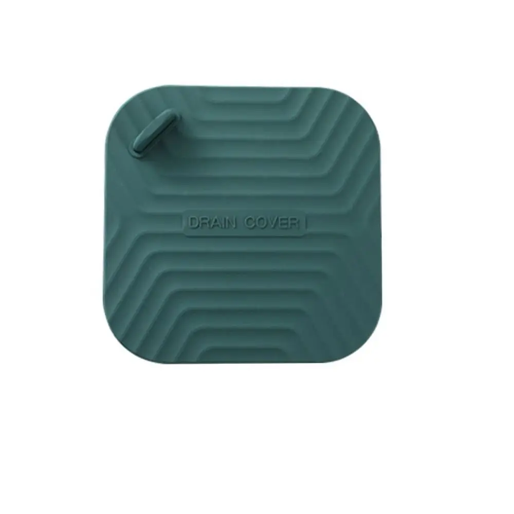 Silicone 1Pcs Insect-proof Kitchen Bathroom Accessories Anti-odor Drain Cover Water Stopper Sink Strainer Deodorant Pad