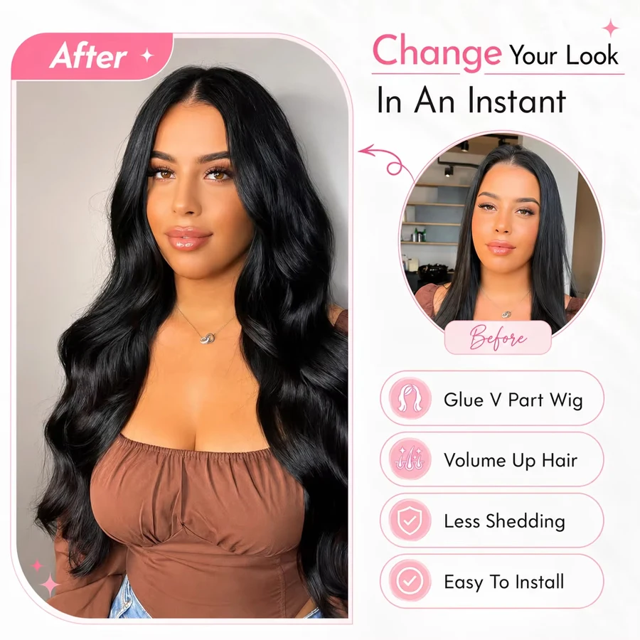 Thumbnail 4 - #17 Best Clip-In U-Part Wigs to Buy In 2026