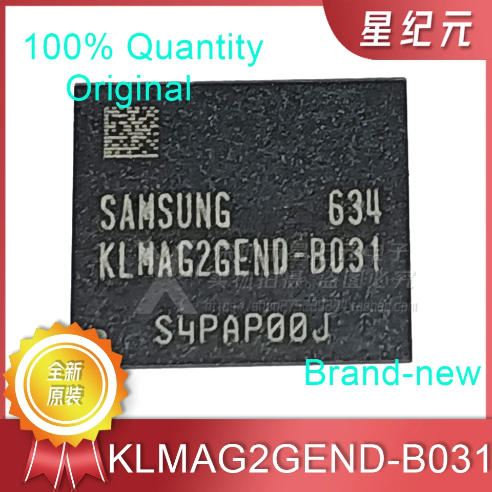 

[IN STOCK]1 Piece KLMAG2GEND-B031 BGA153 Memory 16GB EMMC Chip 5.0