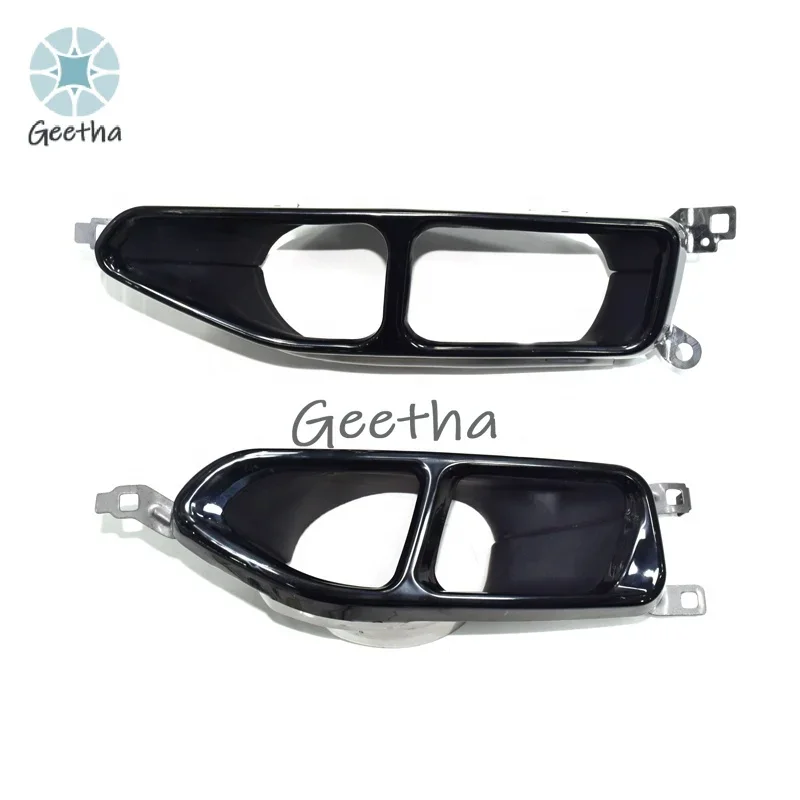 

05-19 Four-out Black Exhaust Pipe Tail Throat Is Suitable for BMW New 7 Series G12 G11 730 740 750 Sports Version Modified M760