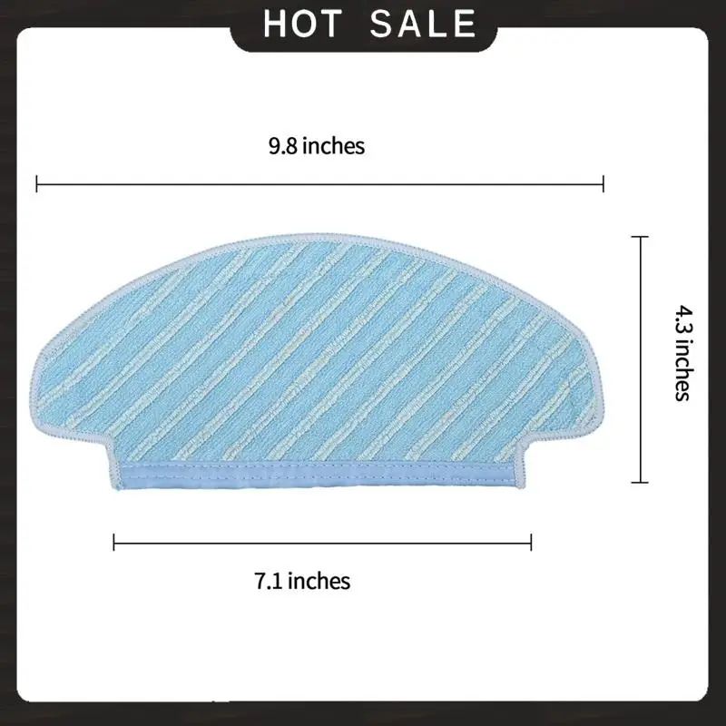 24-Hour Delivery For ECOVACS DEEBOOT N10 / N10 PLUS Robot Vacuum Cleaner Spare Parts Accessories Main Side Brush Hepa Filter Mop