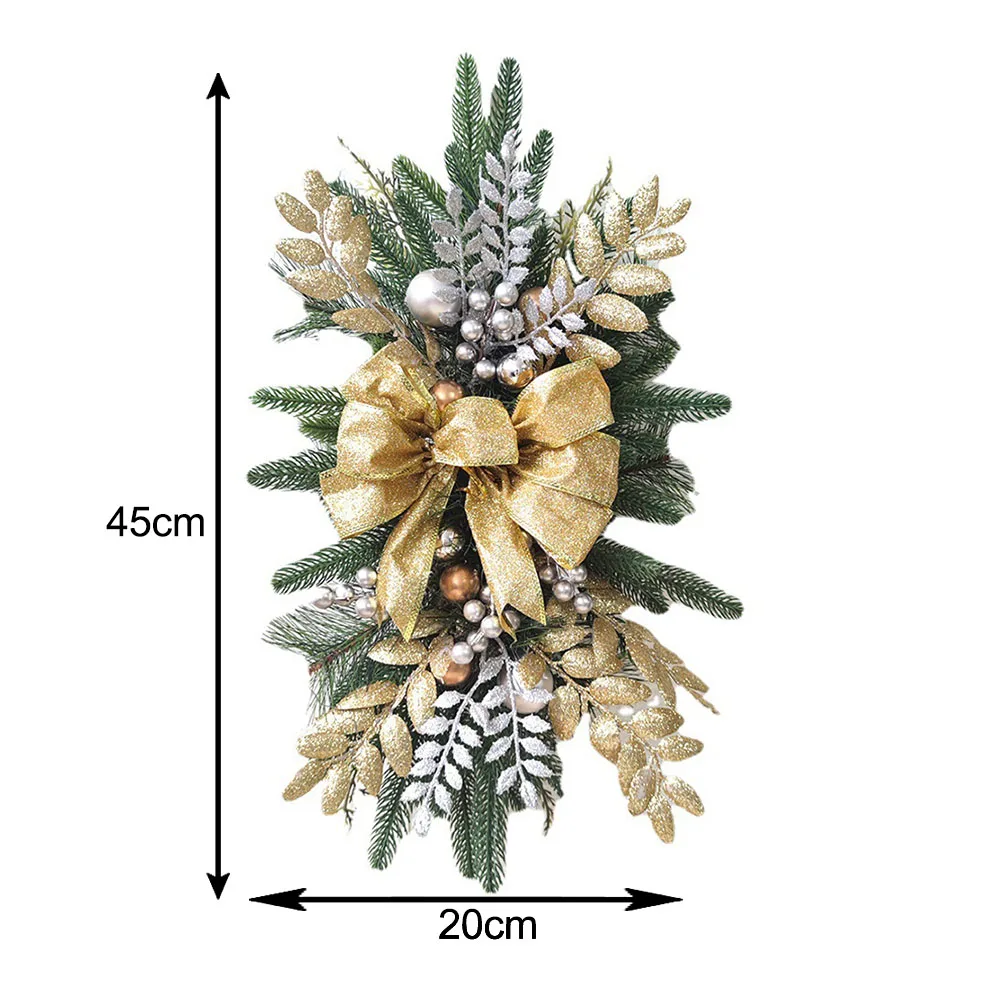 For Stairs For Courtyards Holiday Decor Christmas Staircase Decorations Holiday Decoration Cordless Pre-installed Light