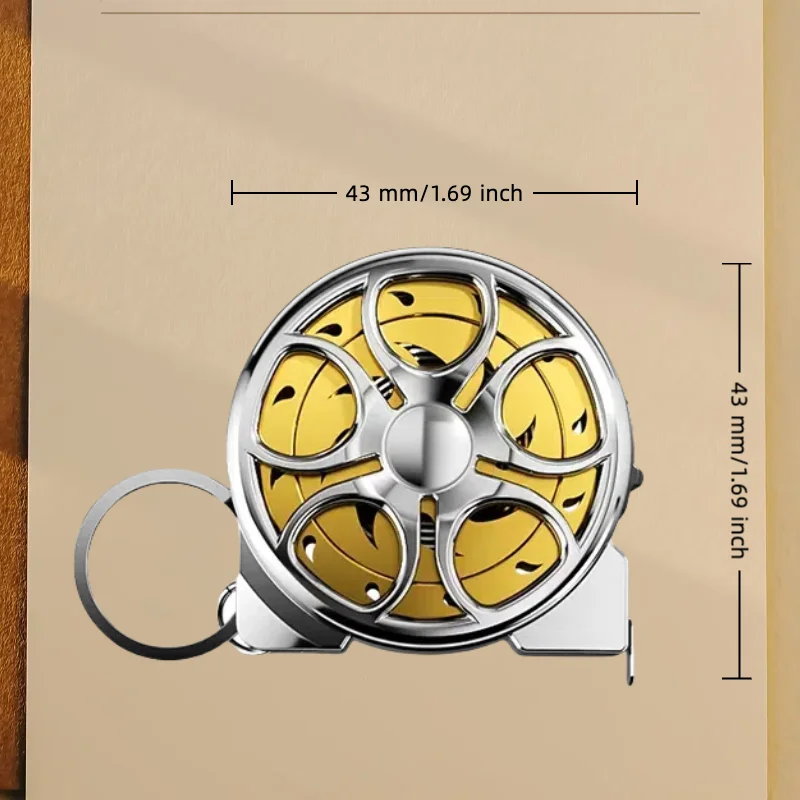 شريط قياس الجيب الصغير 2 متر | شفرة من الفولاذ المقاوم للصدأ وغلاف ABS | أداة قياس قابلة للسحب للمنزل والإنجليزي والمتري #6