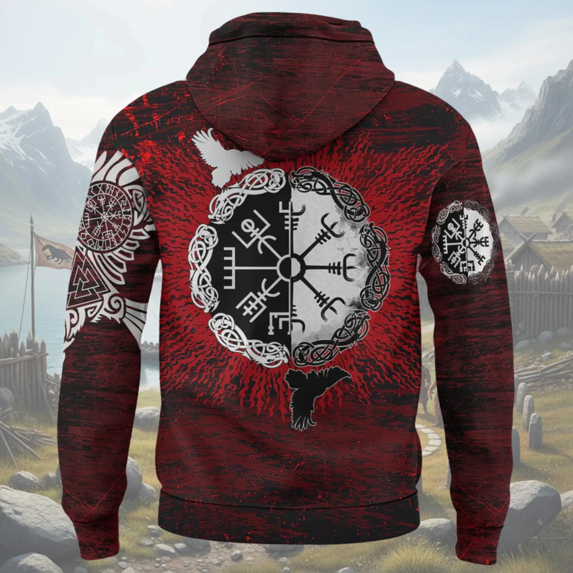 Viking Zip Up Hoodi…