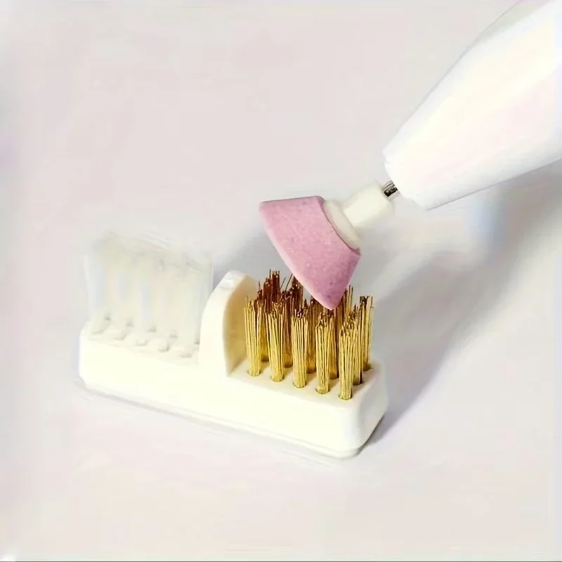 الكهربائية مسمار لقمة ثقب تنظيف فرشاة الأسلاك النحاسية مسمار مثقاب تلميع رئيس تنظيف فرشاة إزالة الغبار أدوات الشعر الناعمة #3