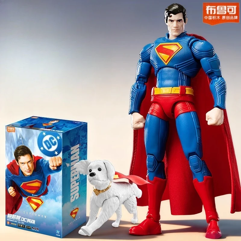 

Blokees 2025 New Burago DC Heroes Superman Building Blocks Toy for Kids Boys