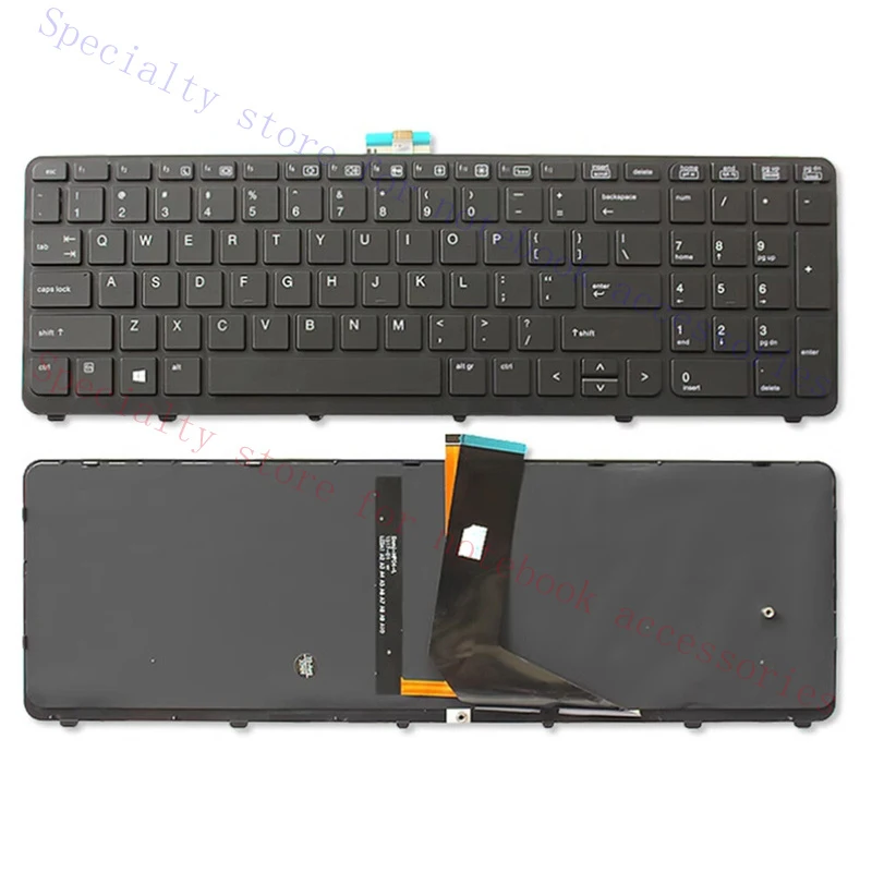 

A+ for HP ZBOOK 15 G1 G2 ZBOOK 17 G1 G2 13M33US Portable Laptop Backlit Keyboard Replacement