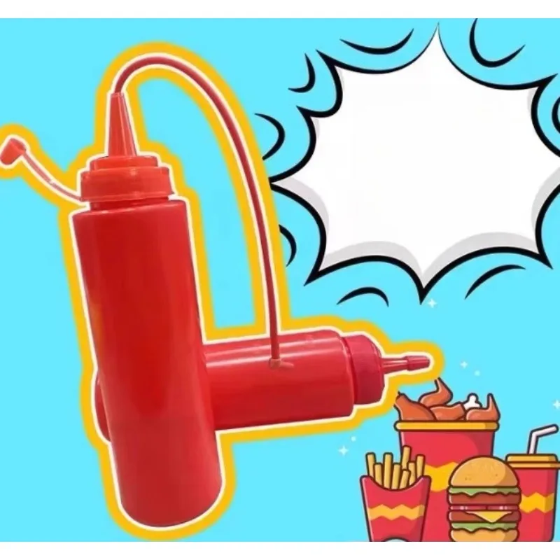 Squirt Ketchup Mustard Magic Tricks Fool Day Prank Toys Joke Magia Accessory Close Up Street Illusions Gimmicks Mentalism Props