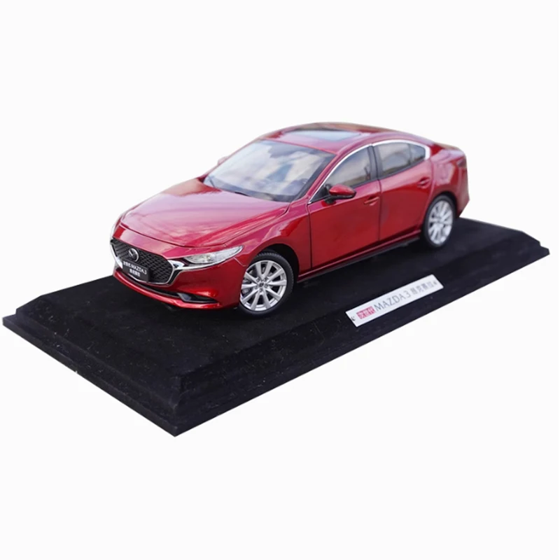 Diecast 1:18 Scale Mazda 3 Axela Red Alloy Collection Model Adult