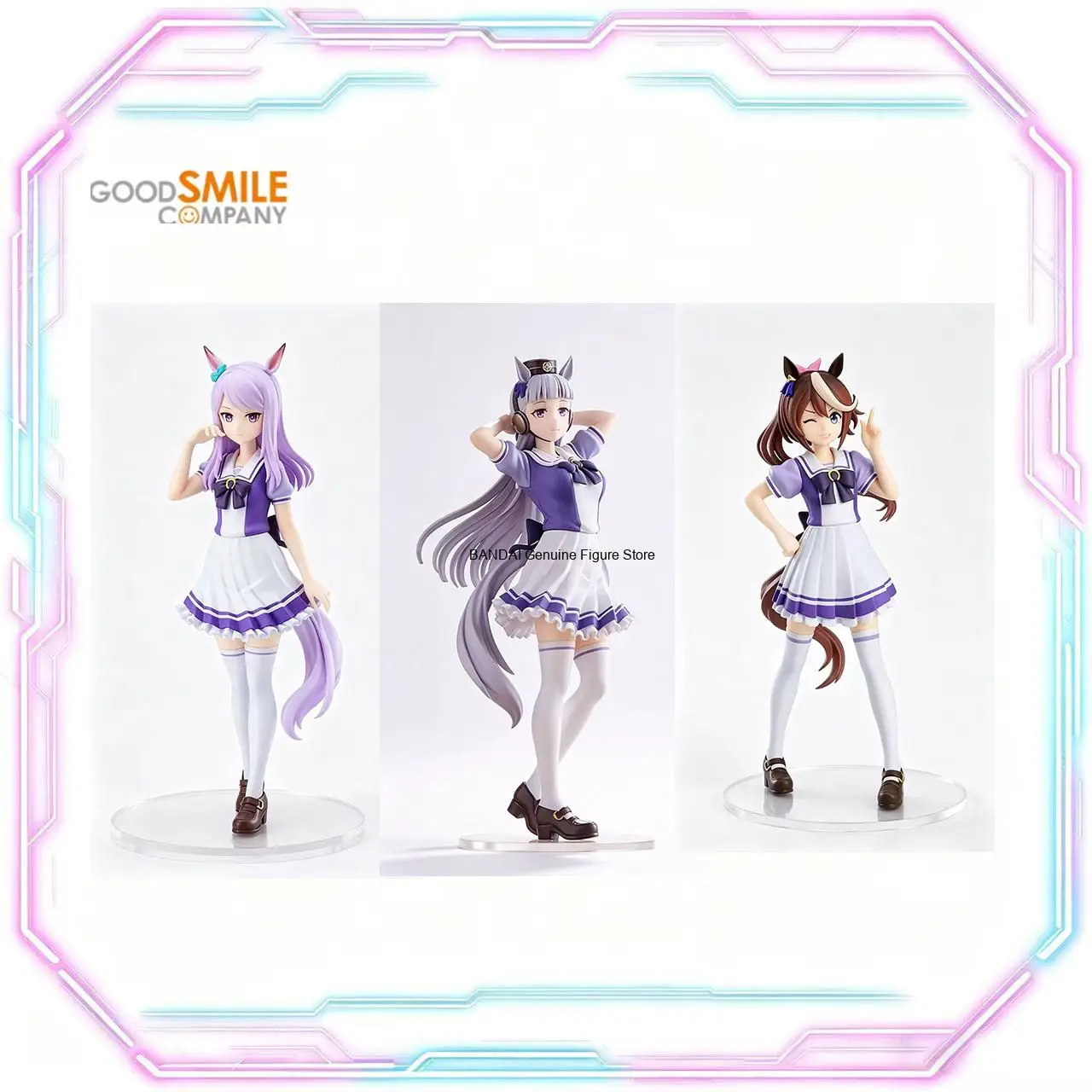 GSC POP UP PARADE Uma Musume Pretty Derby Tokai Teio Gold Ship Mejiro McQueen School Uniform Figure Collectible Model Toy