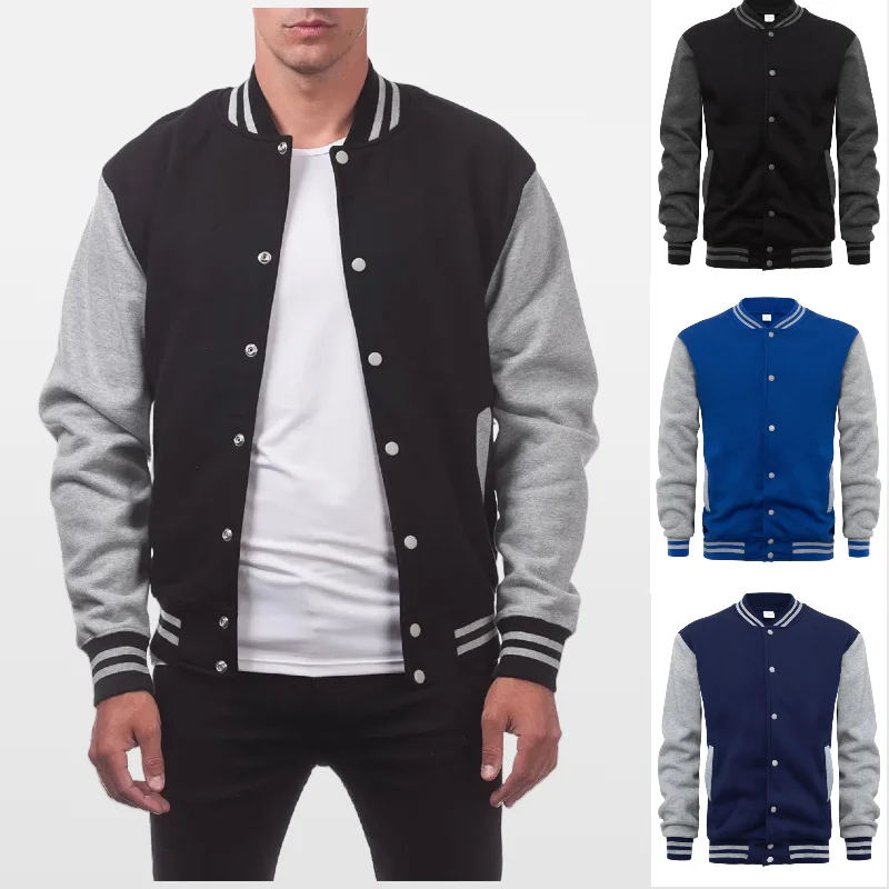 Sudadera con capucha y cárdigan de Cachemira para hombre, chaqueta de béisbol informal con botones, Invierno