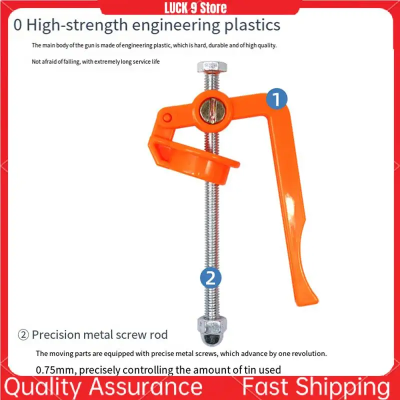 

2PCS Solder Paste Booster UV Solder Mask Ink Welding Oil Pusher For Motherboard Flux Extruder Welding Propulsion Tool-AB52