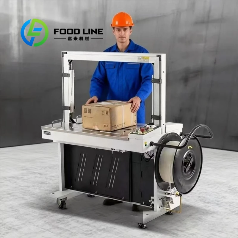 

Automatic Aluminum Arch Handheld Polyester Baler Strap Machine for Carton Box pp Pet Strapping Packing Machine Made in China