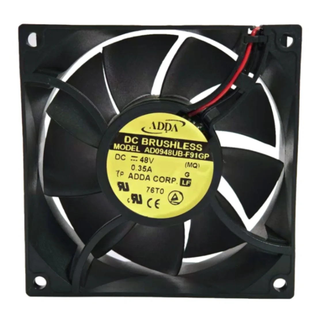 

ADDA AD0948UB-F91GP DC 48V 0.35A 92x92x38mm 2-Wire Server Cooling Fan