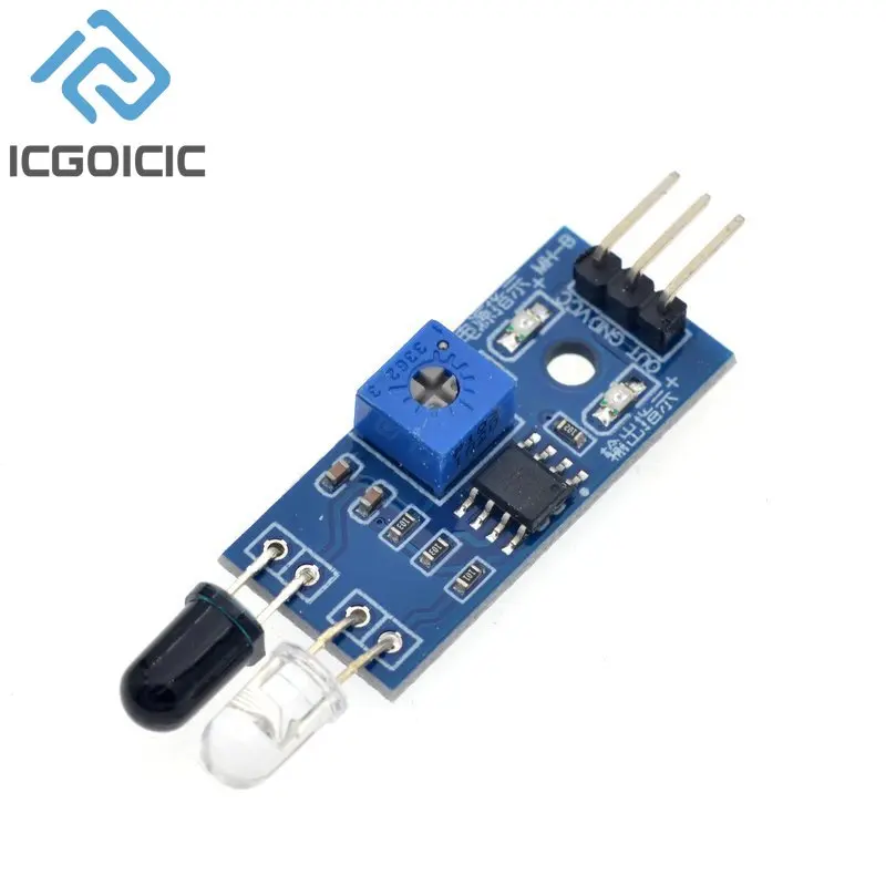 1-10pcs IR Infrared Obstacle Avoidance Sensor Module for Arduino Smart Car Robot 3-Wire Reflective Photoelectric New