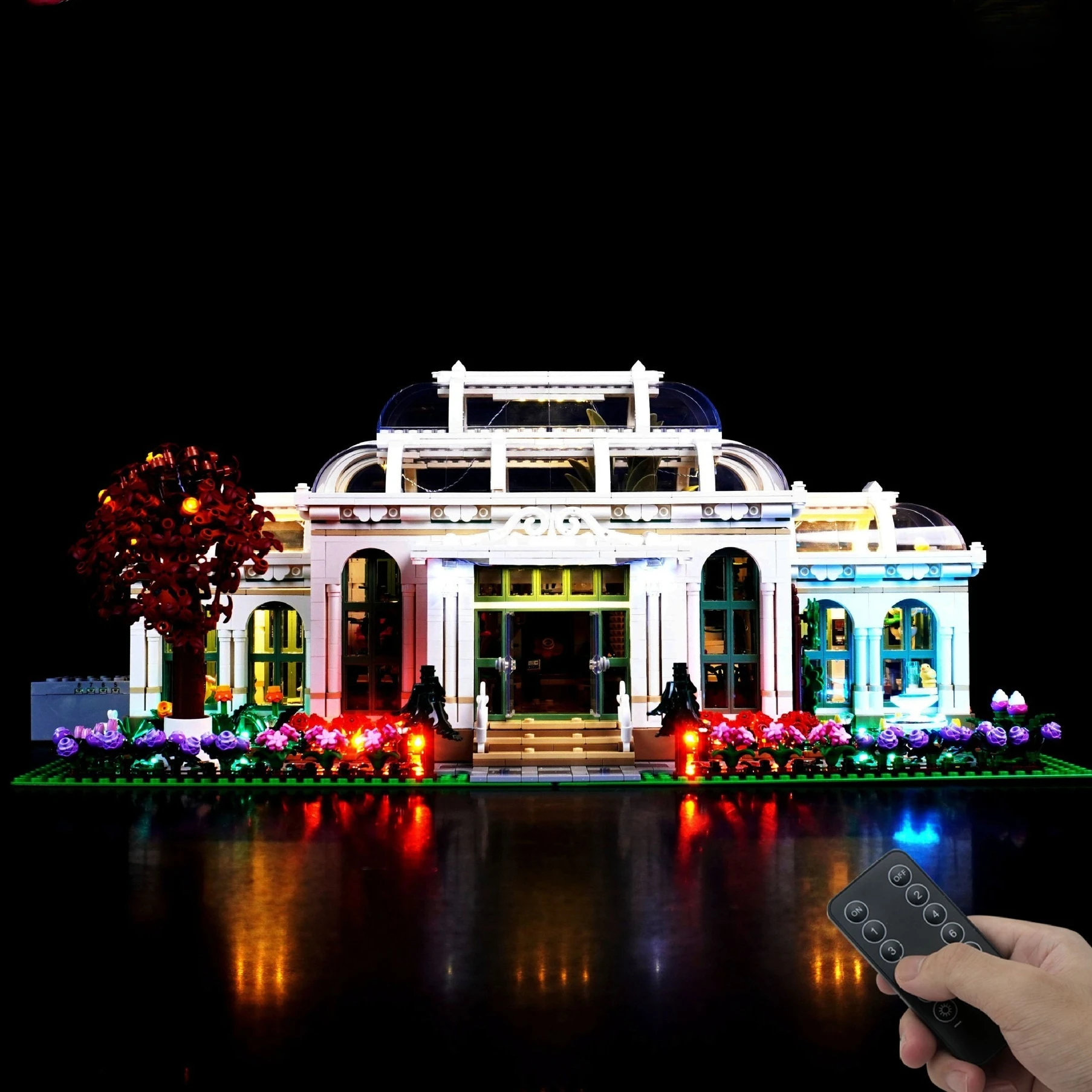 

Комплект светодиодных фонарей подходит для LEGO The Botanical Garden Ideas 21353 Строительные блоки (только комплект освещения)