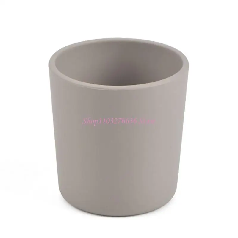 R6FD Baby Learning Drinking Cup Heat-Resistant Silicone Cup Water Mug