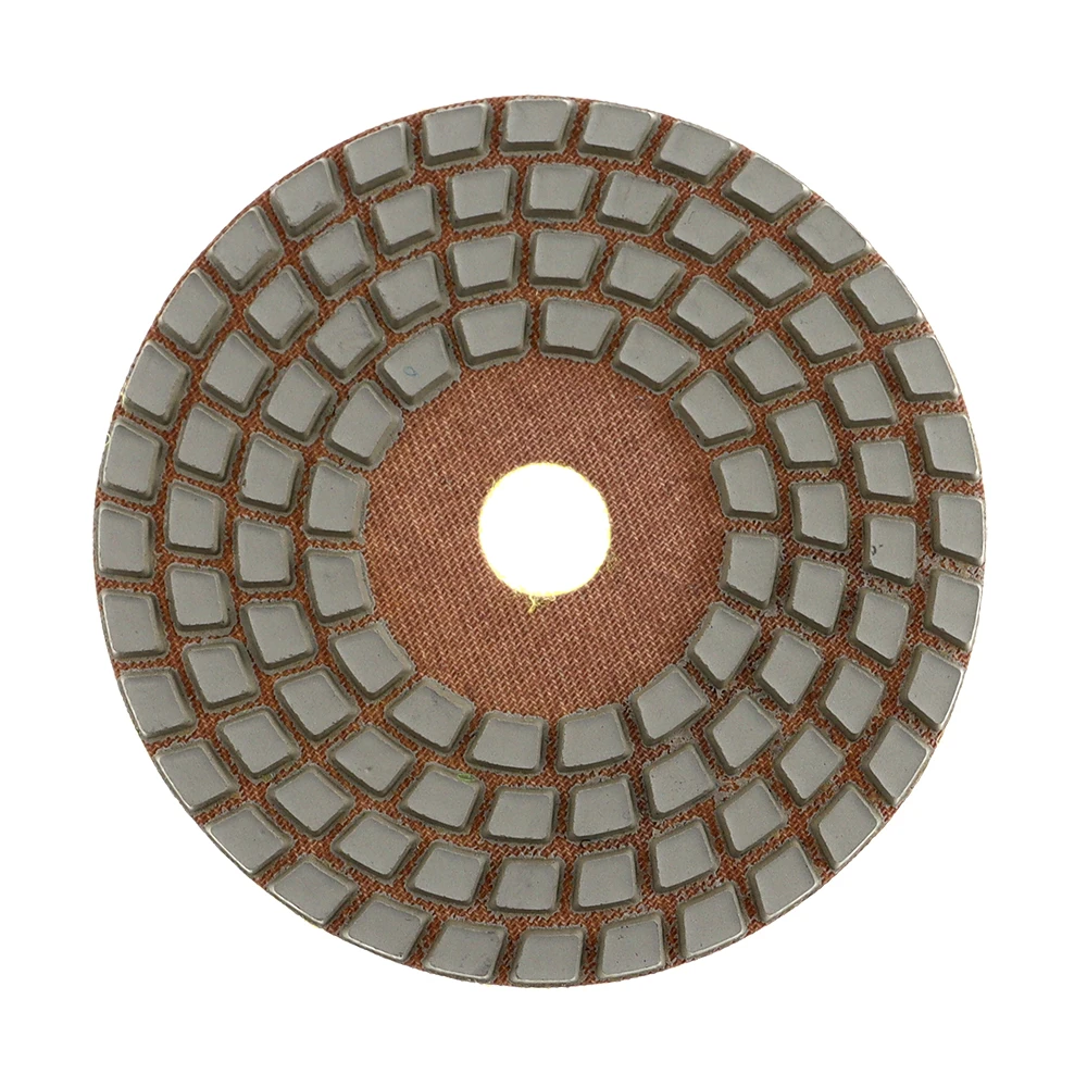 4 Stück/Set 4-Zoll-Trockenpolierpads, 4-stufige Premium-Schleifpads für Granit, Marmor und Stein, Schleifscheiben – Detail 7