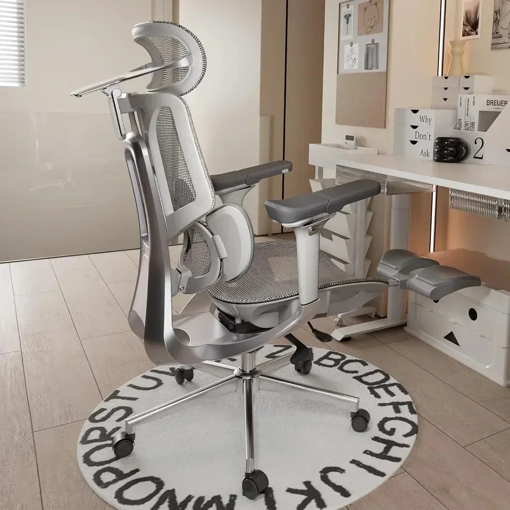 Hbada E3 Ergonomic Office Chair, with 3-Zone Dynamic Lumbar Support, 4D Adjustable Headrest, 6D Adjustable Armrests