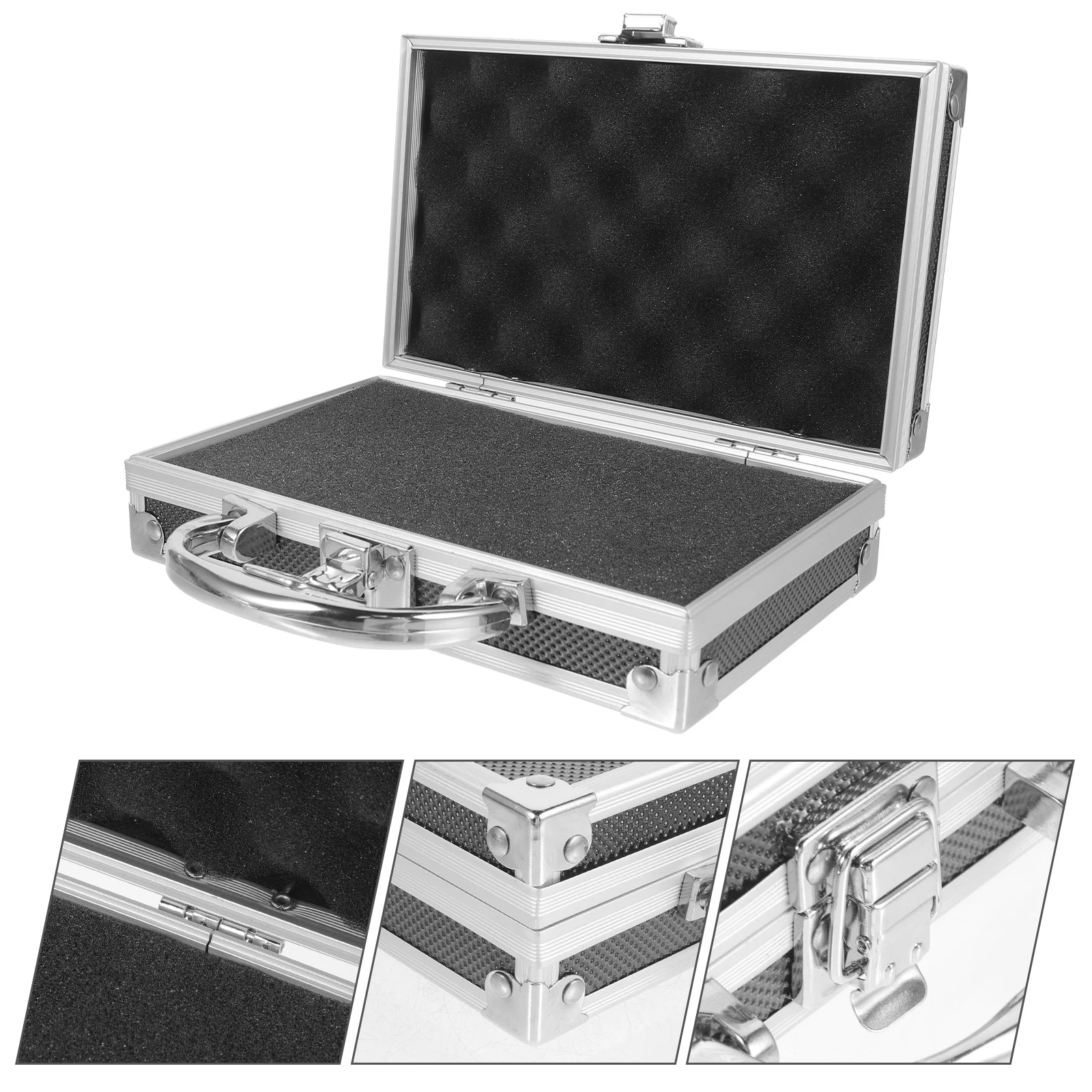 

Бытовая аптечка большой емкости, портативный ящик для хранения инструментов из алюминиевого сплава, многофункциональный портативный дорожный чемодан