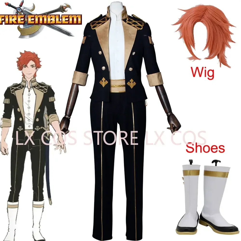 

Игра Fire Emblem Three Houses Sylvain Косплей Костюм Полный комплект Cos ОдеждаLX COS