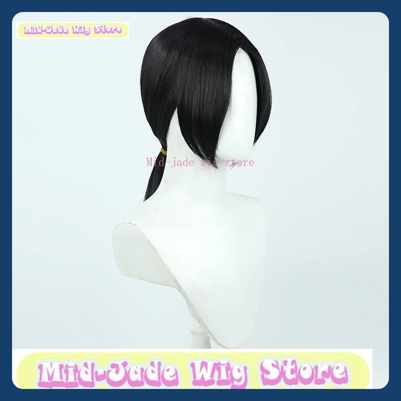 Peluca de jade medio, tienda de ataque a los Titanes Ymir, peluca de Cosplay, juego de Anime, pelo sintético para juegos de rol, accesorios de disfraces para fiesta de Halloween