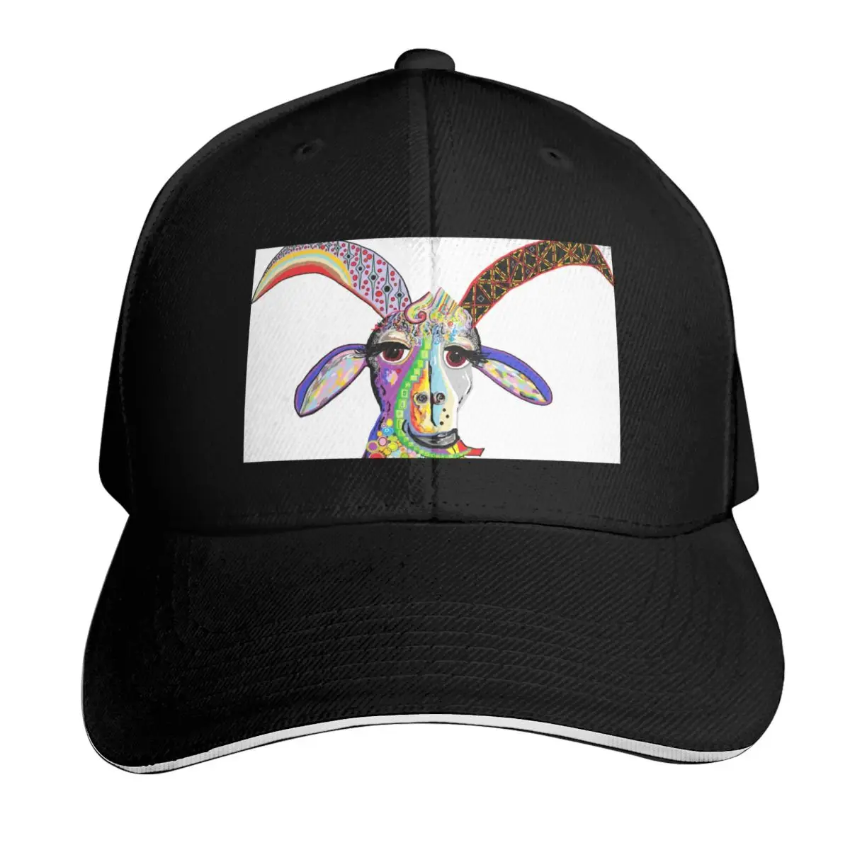 Somebody Get Your Goat Baseball Cap Sun Protection UPF 50+ Breathable Mesh Back Moisture Wicking Quick Dry