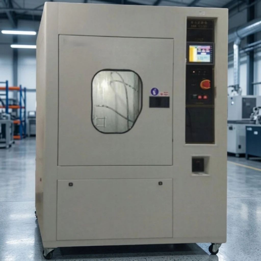 PV 1503 DIN 55662 Stainless Steel Oscillating Hot Water Steam Jet Testing Machine Water Jet Test Equipment