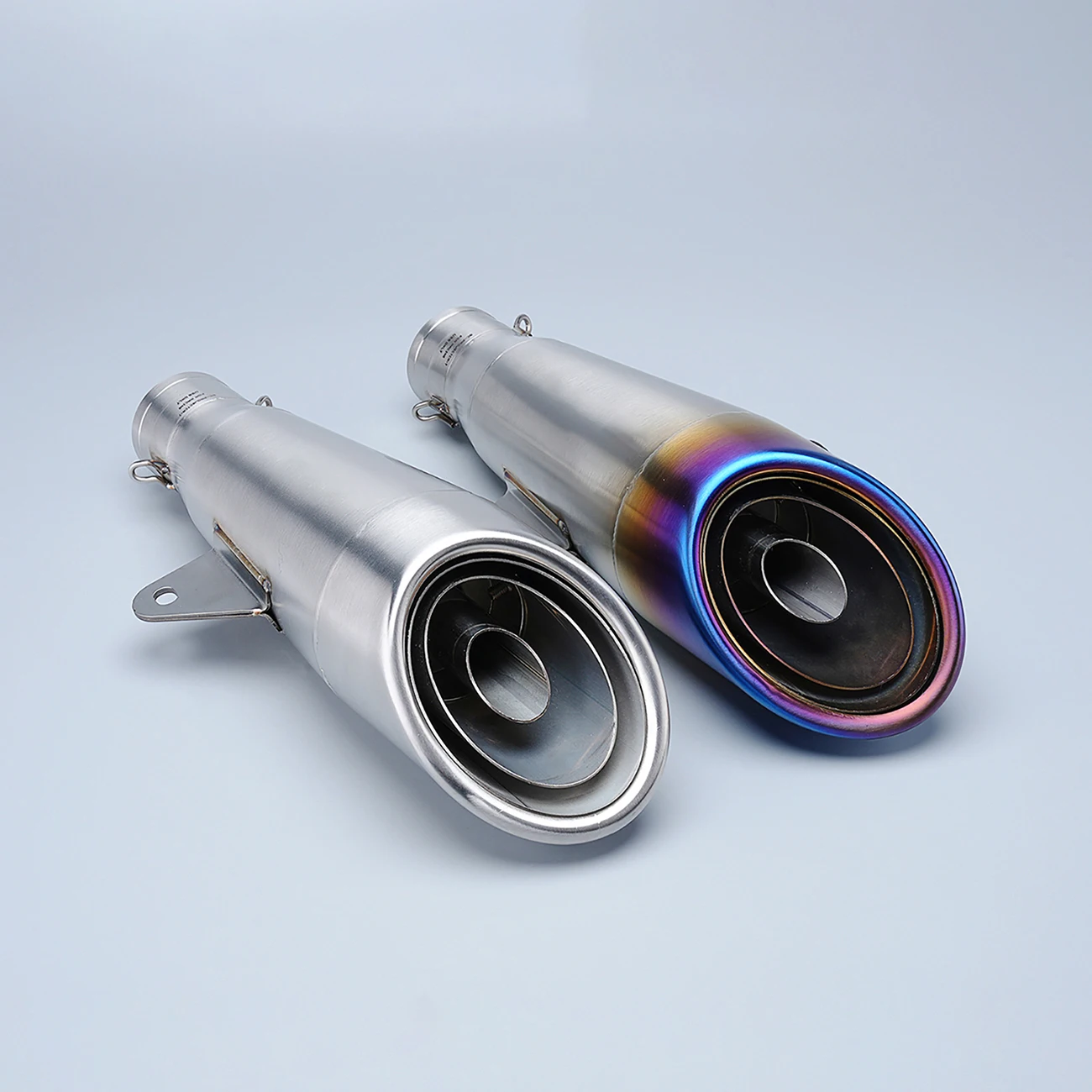 

51mm Universal Motorcycle Exhaust Pipe With DB Killer For R6 R3 R25 MT07 MT09 Z400 Z900 Z650 MT03