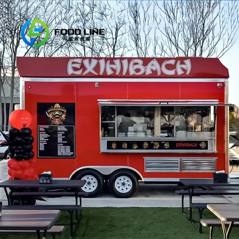 

Customized Cooking Equipment Food Trailer Snack Machine Snow Cone Trailer Food Cart Hamburger Coffee Truck