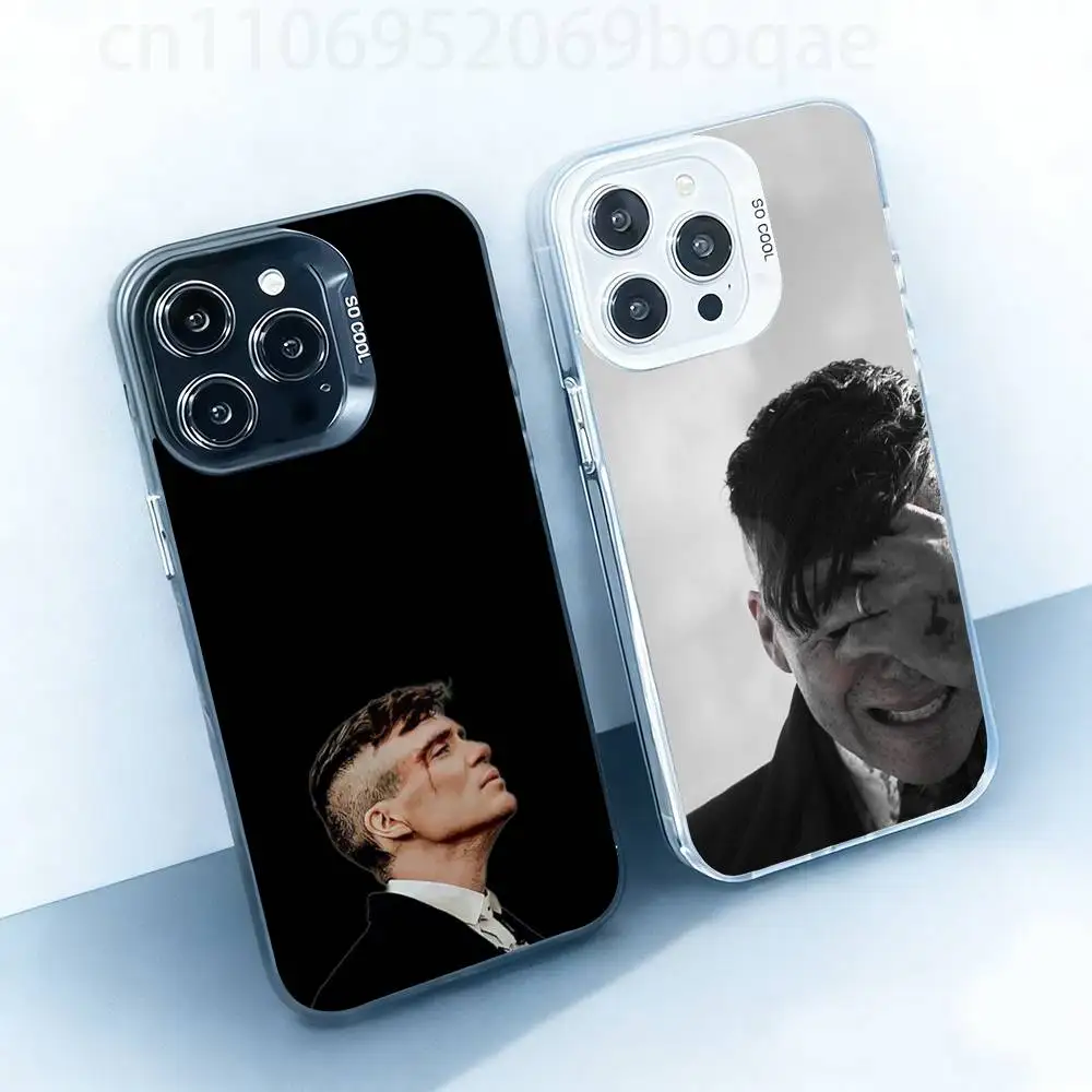 

T-Thomas S-Shelby Case for iPhone17 16 15 14 13 12 11 Pro Max Plus Air 16E X XR XS Max Hard Shockproof Bumper Cover