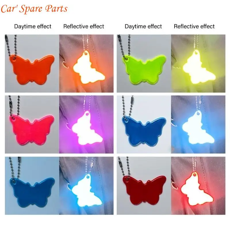 Y4UA Night Safety Safety Keychain Keychain Weatherproof PVC Pendant for Rescips Hift #2