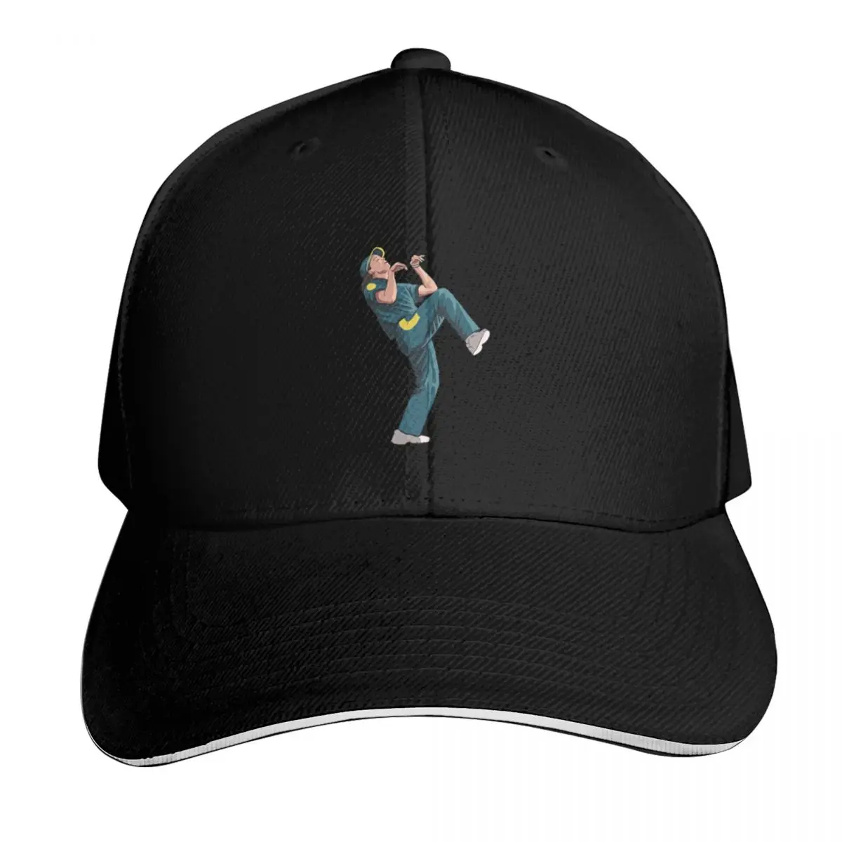 Raygun breakdance Baseball Cap Contrast Two Tone Brim Snapback Flat Bill Strapback Dad Hat