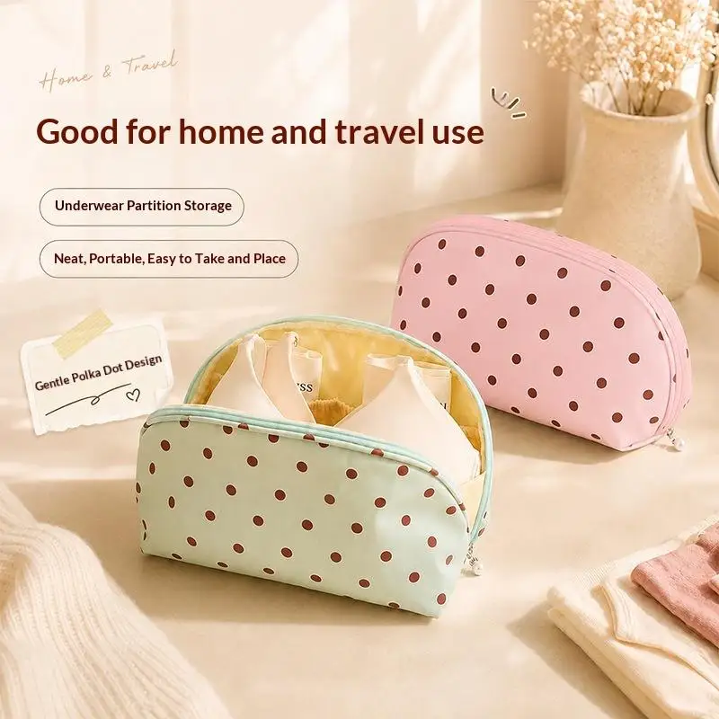 Waterproof Portable Travel Clothing Storage Bag Compact Underwear Organizer Pouch Business Trip Luggage Sorting Accessory