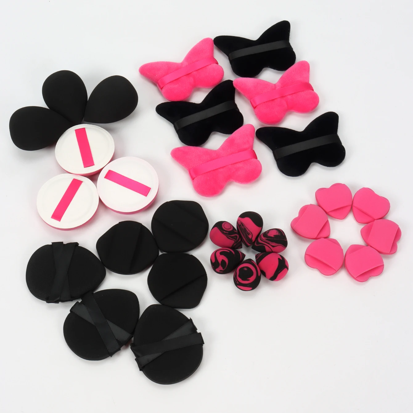 10/20/30/40/50-Piece Set of Multifunctional Makeup Tools, Expands When Exposed to Water, Suitable for All Skin Types