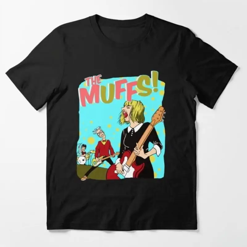 The Muffs Band Black Cotton  T shirt sIZE s To 4XL