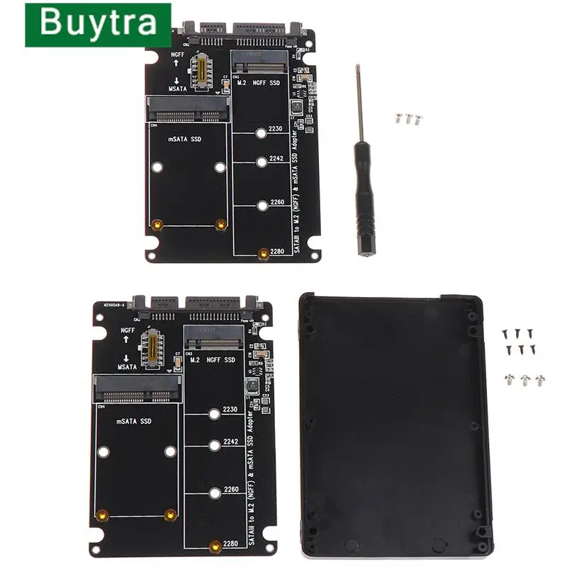 SATA 60Gbps To M2 NGFF SATA SSD MSATA SSD Adapter MSATA To SATA M.2 NGFF To SATA Hard Disk Adapter Board