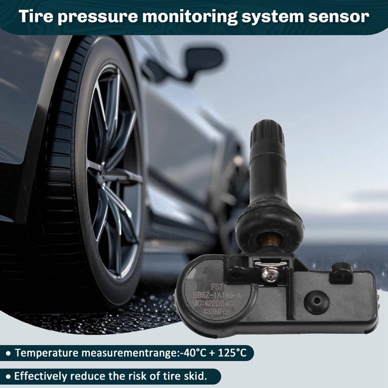 4Pcs Car TPMS Sensor Tire Pressure Monitor BB5Z1A189A For Ford Escape Explorer Lincoln Navigator Tire Pressure Sensor